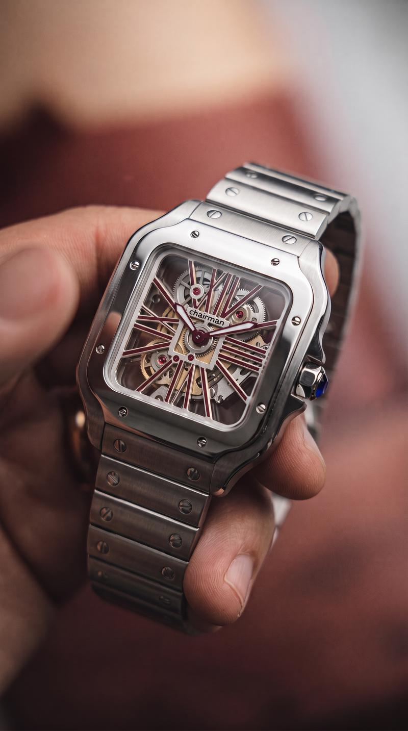 Chairman Geneve - Scarlet Frame