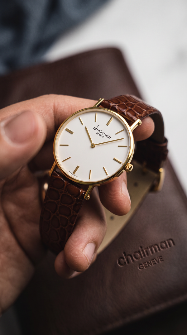 Chairman Geneve - Brown Leather