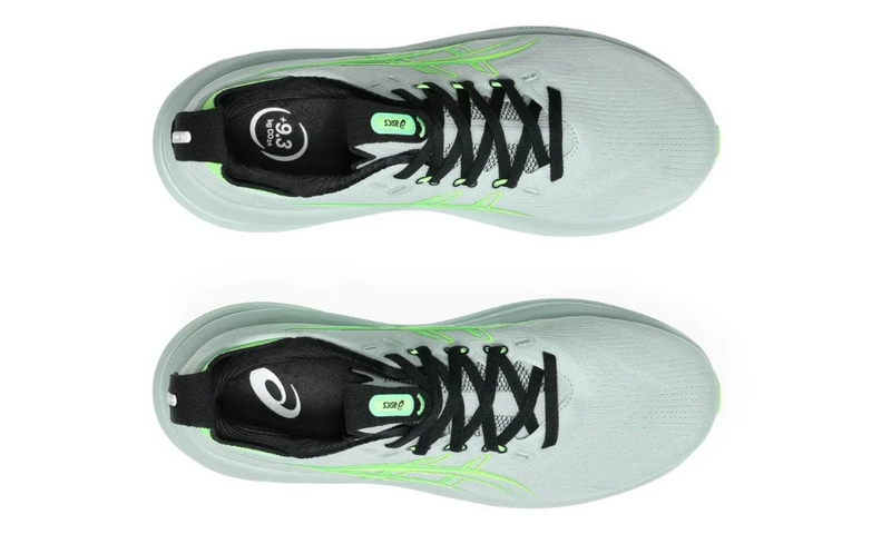 Asics Gel Nimbus 28 Extra Wide 'Cold Moss / Illuminate Green'